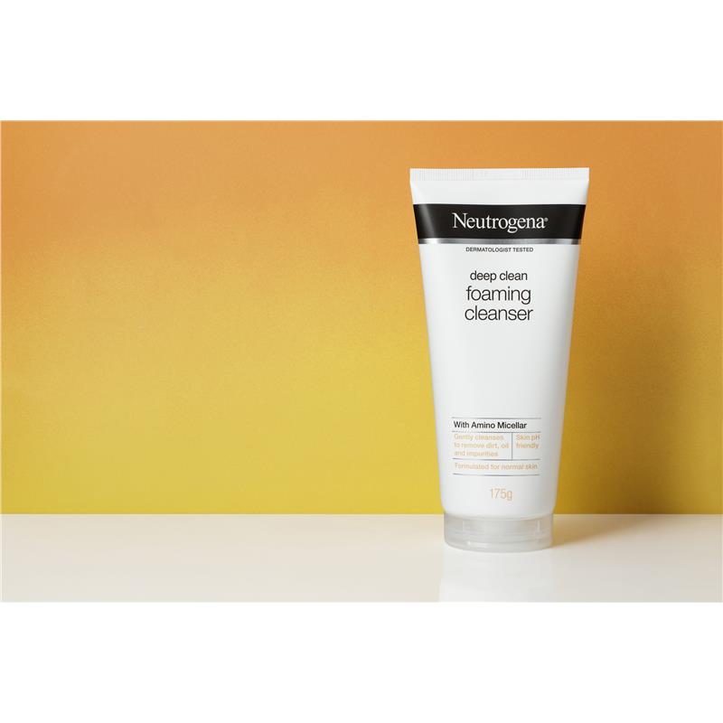 Sữa rửa mặt tạo bọt Neutrogena Deep Clean Foaming Cleanser 175g