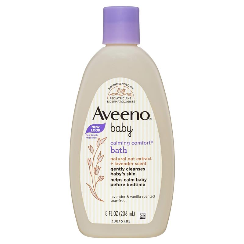 Sữa tắm Aveeno Baby Calming Comfort Bath Lavender & Vanilla 236ml | Thương hiệu Úc chính hãng