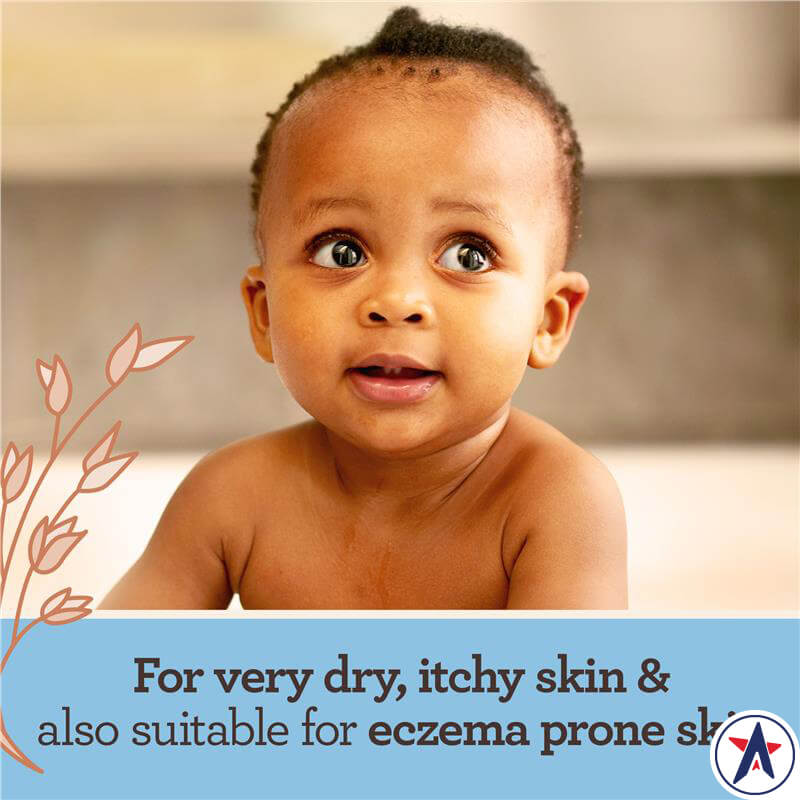 Sữa tắm cho bé bị chàm sữa Aveeno Baby Dermexa Wash 236ml