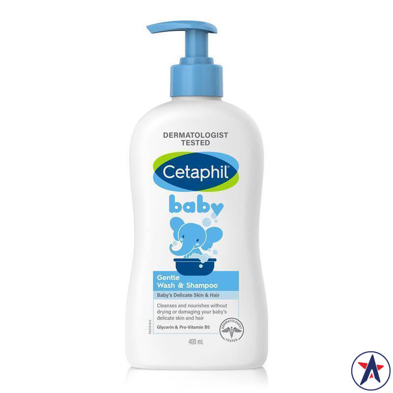 Sữa tắm gội cho bé Cetaphil Baby Gentle Wash & Shampoo 400ml | Thương hiệu Úc