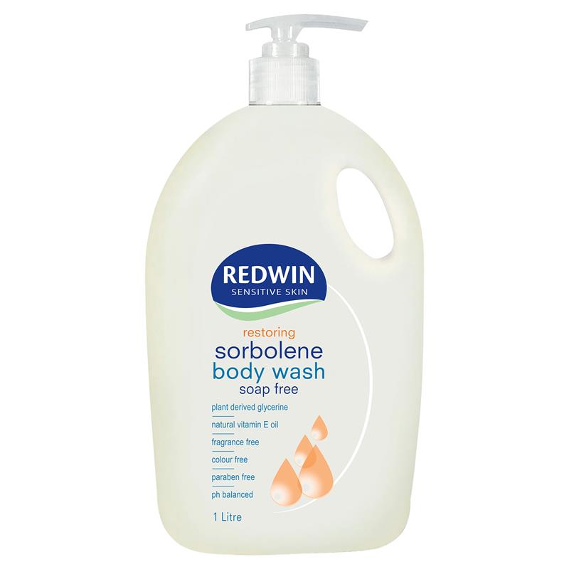 Sữa tắm Redwin Sorbolene Body Wash Restoring with Vitamin E 1 lít | Chất lượng đảm bảo từ Úc
