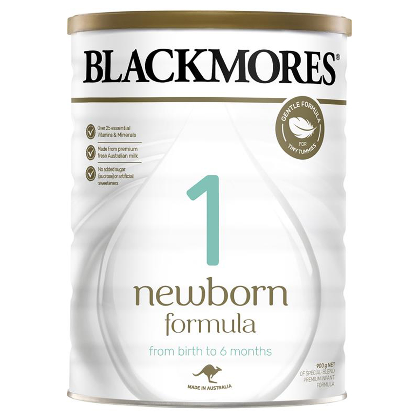 Sữa Blackmores Úc số 1 Newborn 900g dành cho trẻ từ 0-6 tháng | Sản phẩm Úc chính hãng