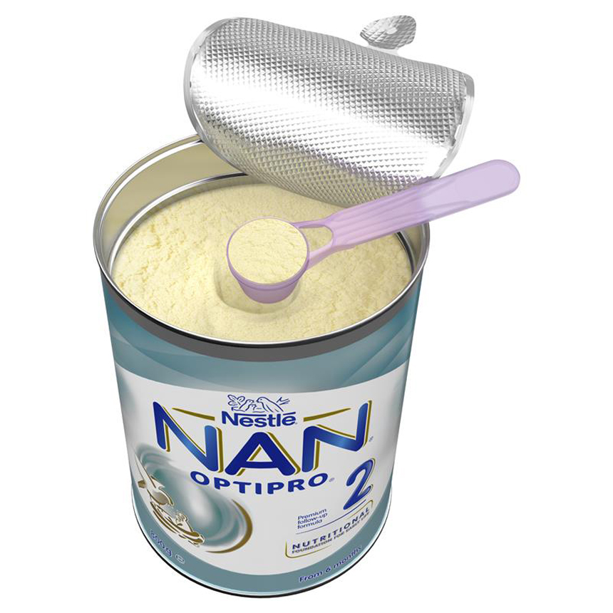 Sữa NAN Optipro Úc số 2 Follow On 800g dành cho trẻ từ 6-12 tháng | Nhập khẩu từ Úc
