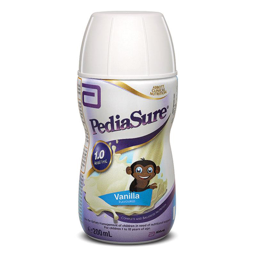 Sữa bột pha sẵn vị vani Pediasure Ready to Drink Vanilla 200ml | Sản phẩm Úc