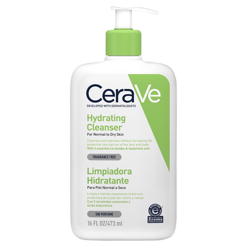 Sữa rửa mặt CeraVe Hydrating Cleanser cho da khô & da thường