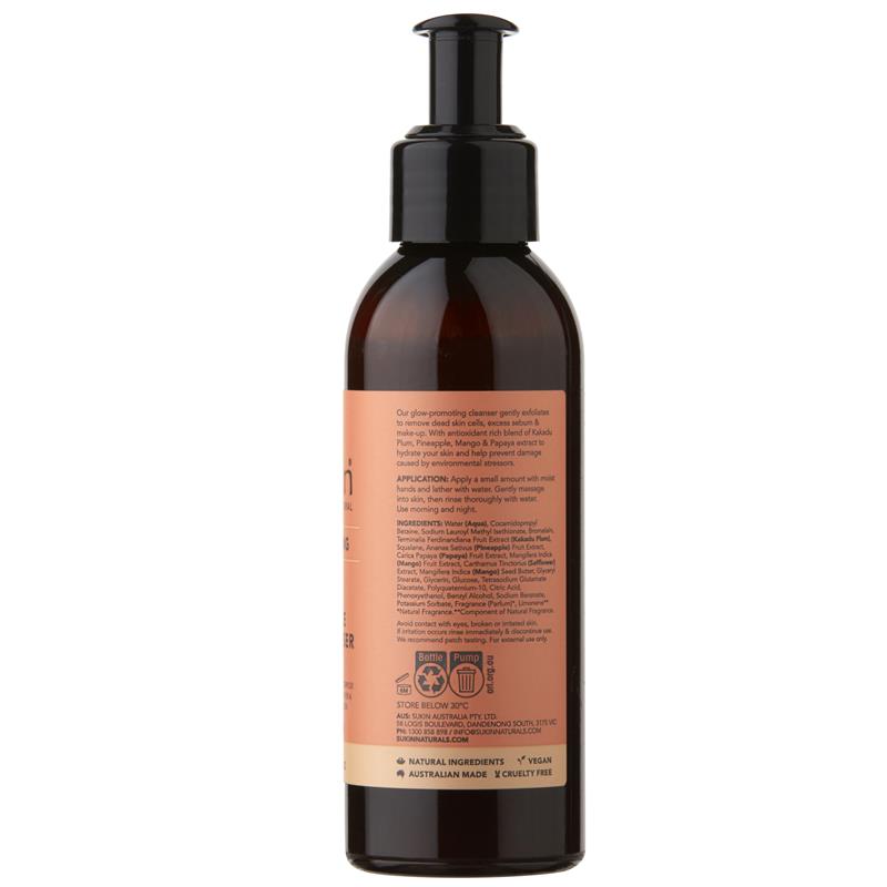 Gel rửa mặt làm sáng da Sukin Brightening Radiance Cleanser 125ml