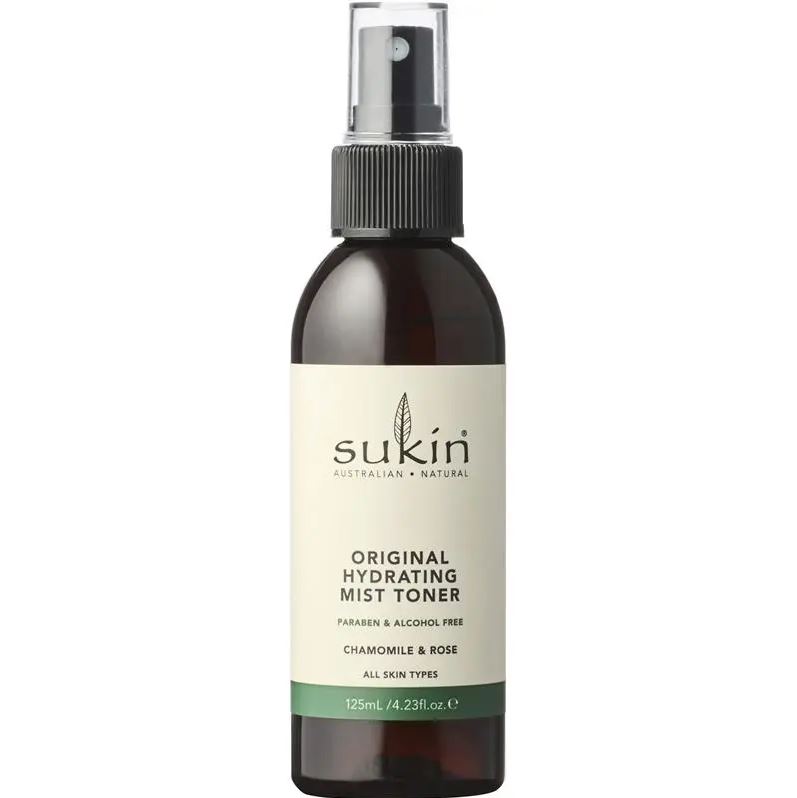 Nước hoa hồng xịt khoáng Sukin Hydrating Mist Toner Spray