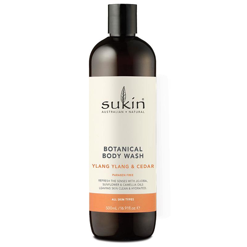 Sữa tắm thảo mộc Sukin Ylang Ylang & Cedar Body Wash