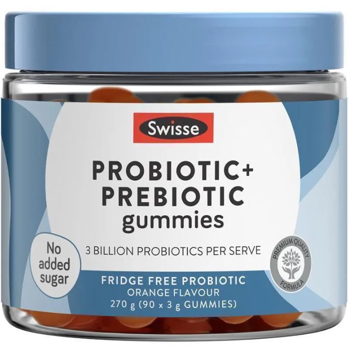 Bổ sung men tiêu hoá Swisse Probiotic+ Prebiotic Gummies
