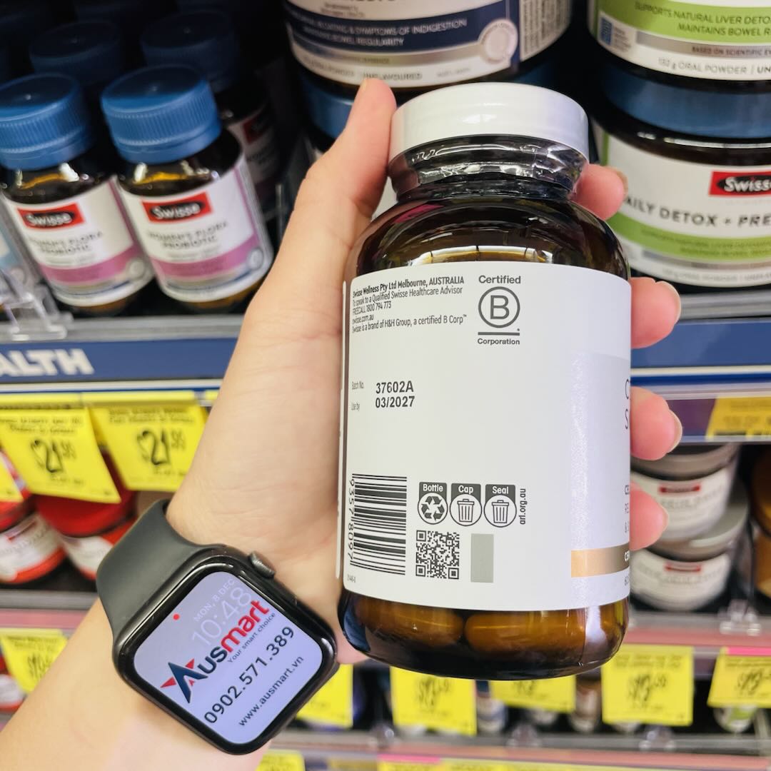 Viên uống cấp nước HA Swisse Nutra Cellular Skin Hydration 60 viên