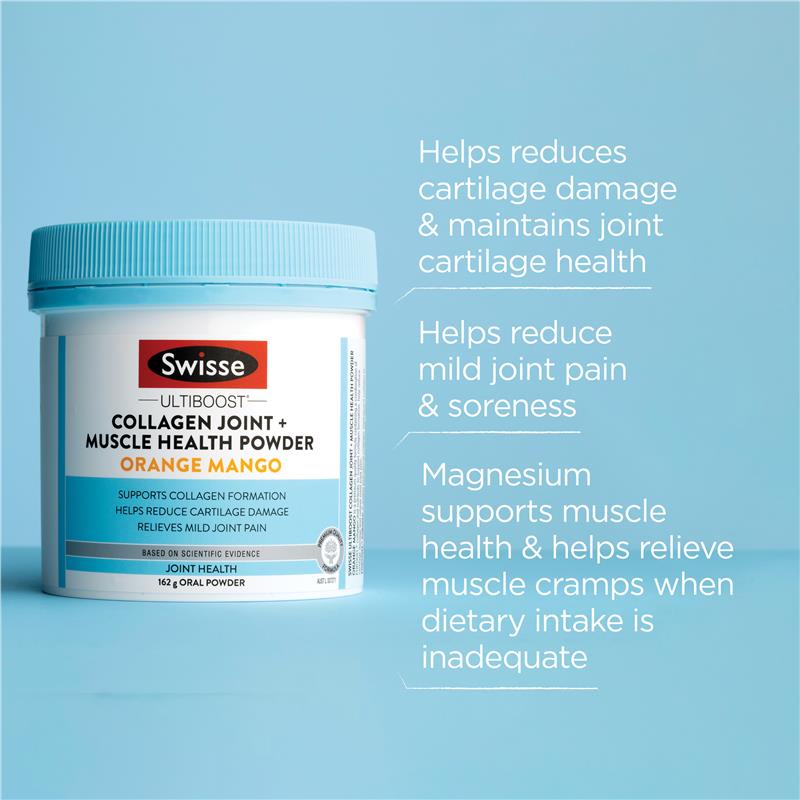 Bổ xương khớp Swisse Collagen Joint Muscle Health Powder