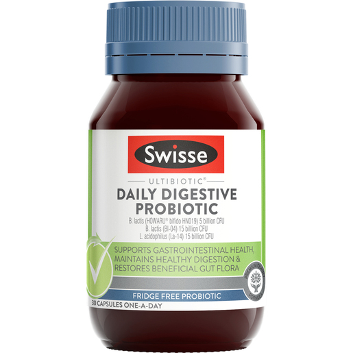 Men tiêu hóa Swisse Ultibiotic Daily Digestive Probiotic