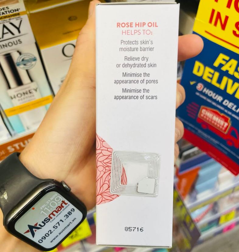 Tinh dầu tầm xuân Swisse Skincare Rose Hip Antioxidant Facial Oil 50ml