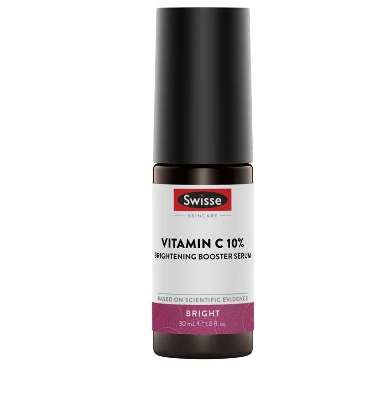 Serum dưỡng sáng da Swisse Beauty Vitamin C 10% Brightening Booster Serum 30ml