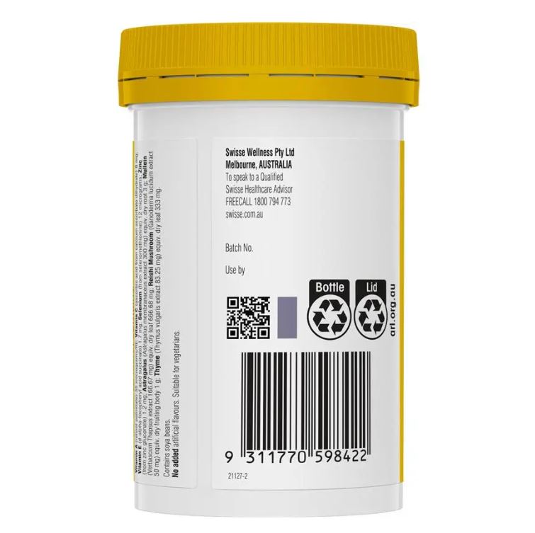 Swisse Ultiboost Lung Health Support bổ phổi của Úc 90 viên