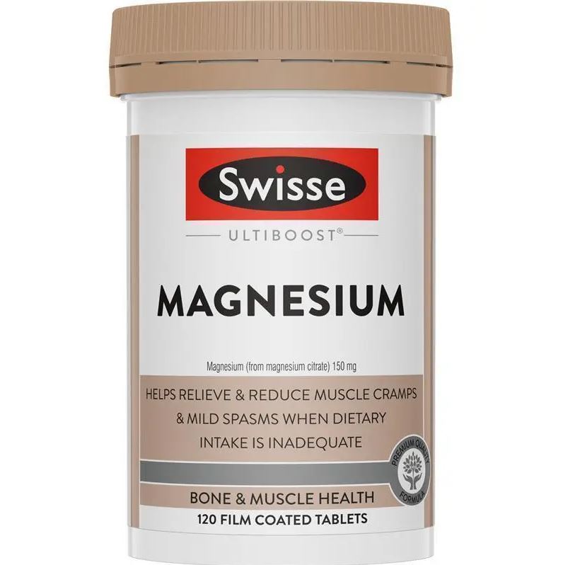 Viên uống bổ sung Magie Swisse Ultiboost Magnesium