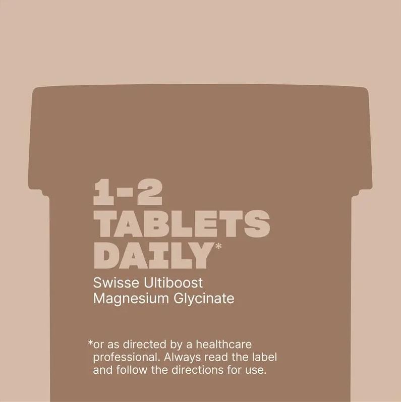 Viên uống bổ sung Magie Swisse Ultiboost Magnesium Glycinate