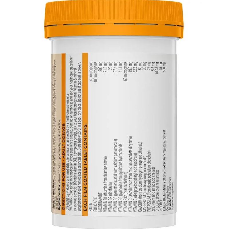 Viên uống bổ sung vitamin B Swisse  Ultiboost Mega B+