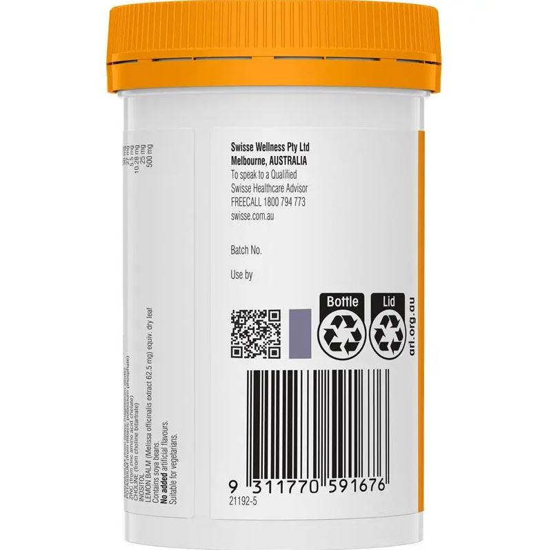 Viên uống bổ sung vitamin B Swisse  Ultiboost Mega B+