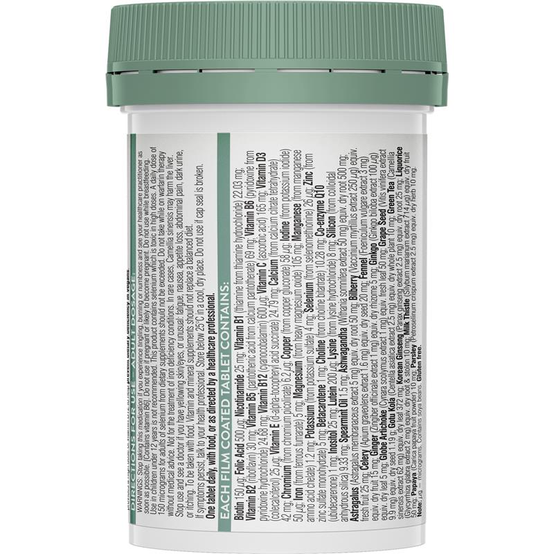 Viên vitamin tổng hợp nữ thuần chay Swisse Ultivite Vegan Women’s