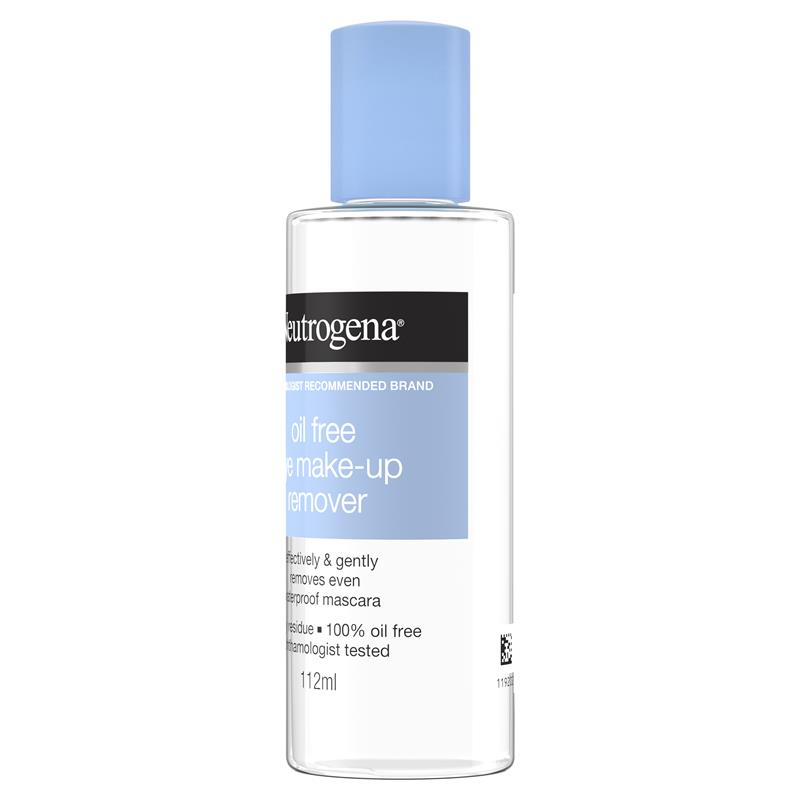 Tẩy trang mắt môi Neutrogena Oil Free Eye Makeup Remover 112ml | Xuất xứ Úc