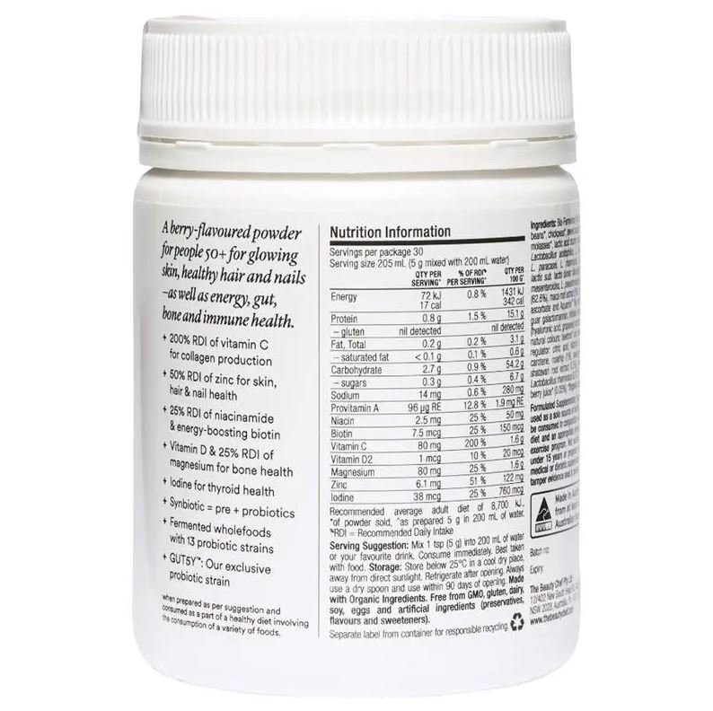 Bột trẻ hóa lên men The Beauty Chef Glow Ageless Fermented Supernutrient