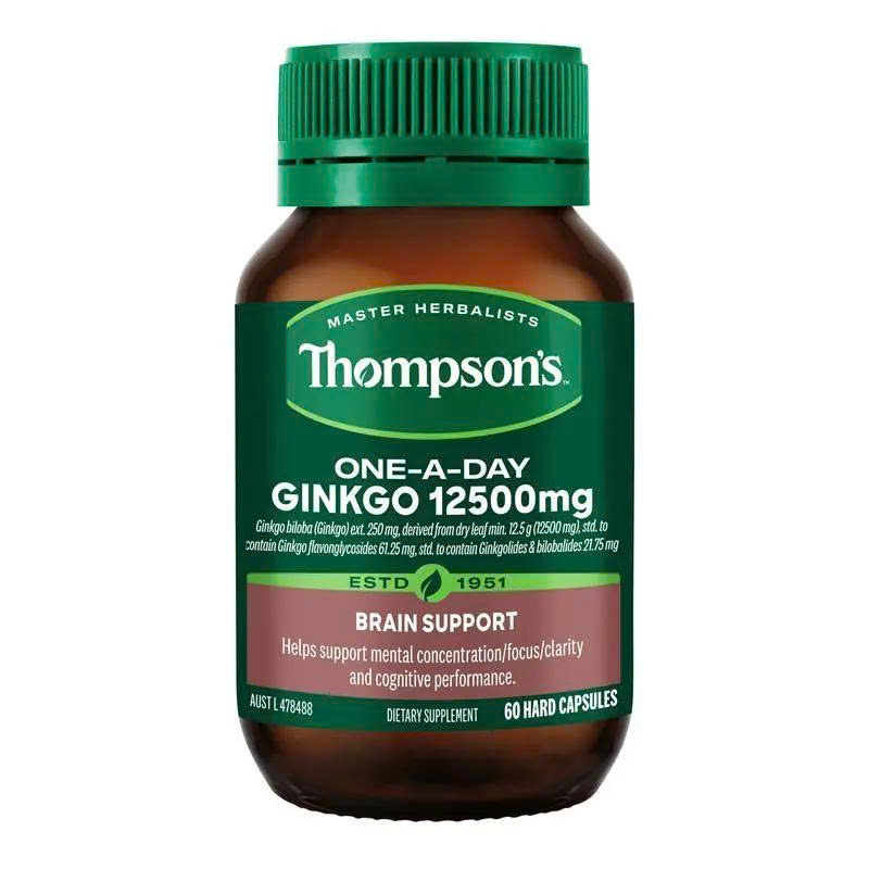 Viên uống bổ não Thompson's One A Day Ginkgo 12500mg hàm lượng cao