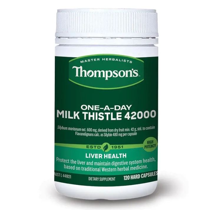 Thompson's One-A-Day Milk Thistle 42000mg giải độc gan