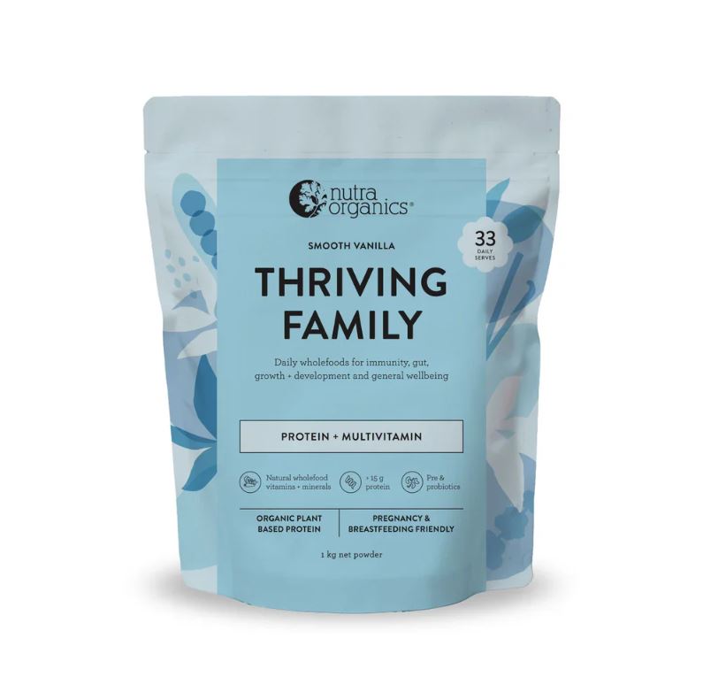 Protein thuần chay Nutra Organics Thriving Family