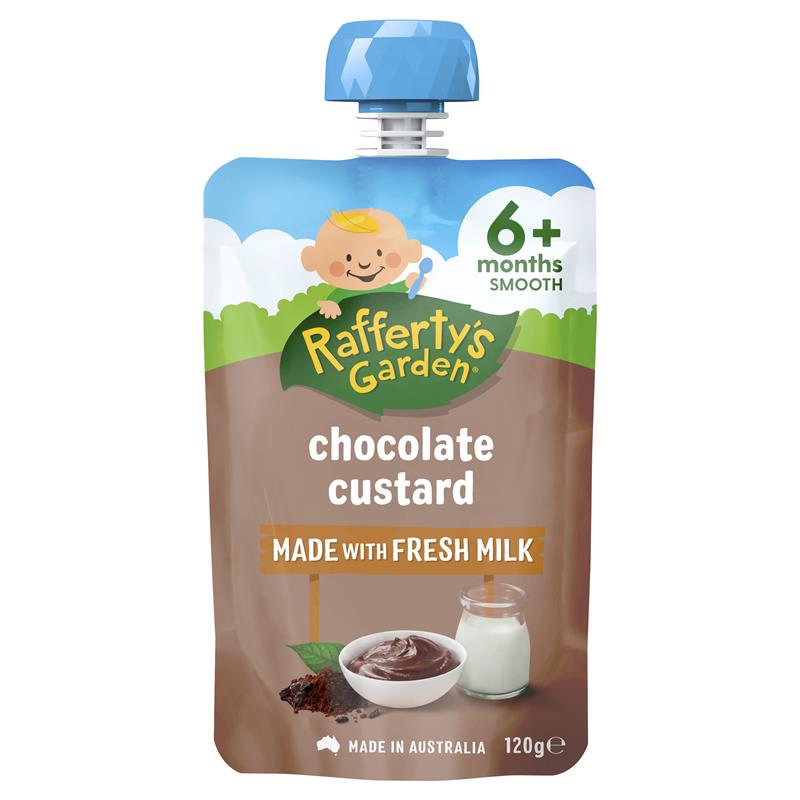 Váng sữa Rafferty's Garden Chocolate Custard 120g | Nhập khẩu từ Úc