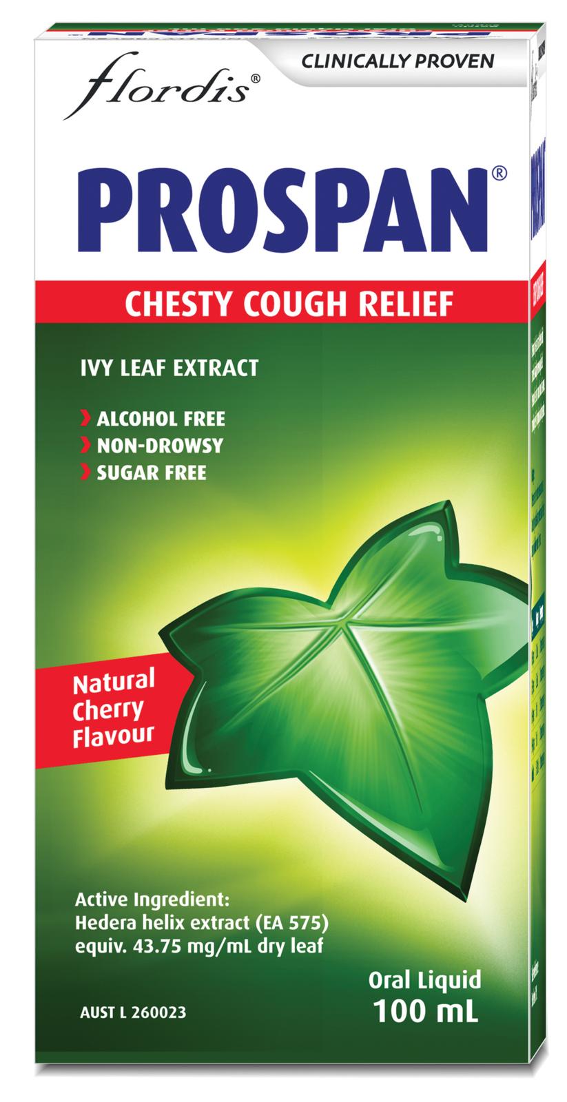 Thuốc ho Prospan cho cả gia đình Chesty Cough (Ivy Leaf) 100ml | Hàng xách tay Úc chính hãng
