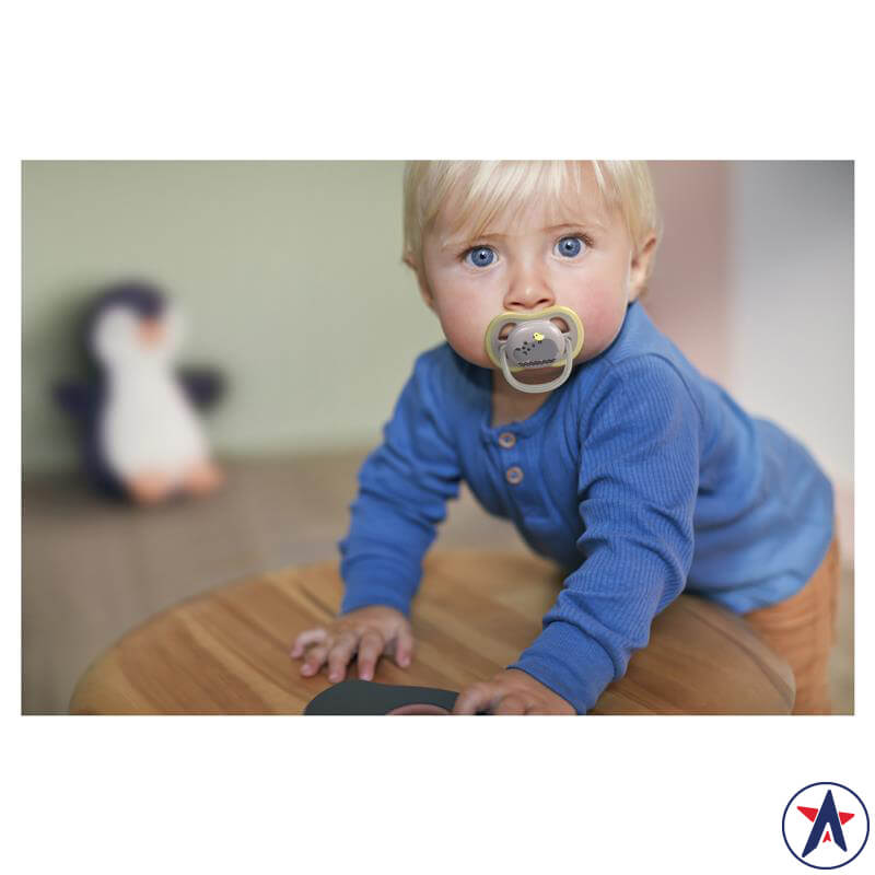 Ti giả Avent Ultra Air Soother Deco Mixed cho bé từ 6 đến 18 tháng | Xuất xứ Úc (Australia)