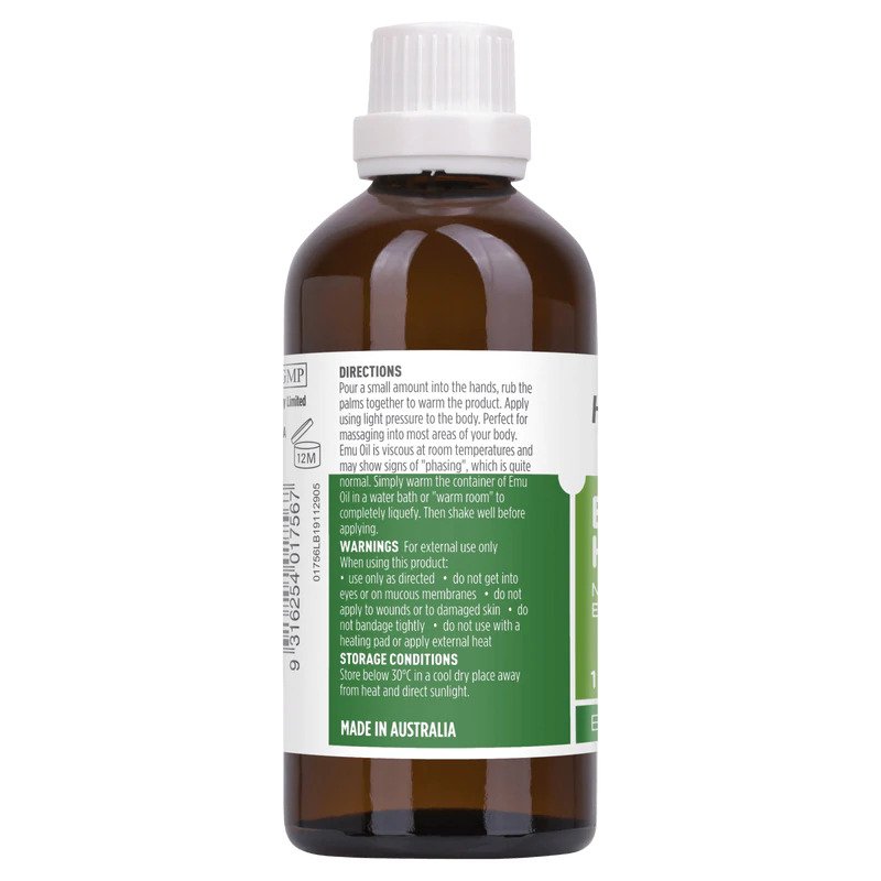 Tinh dầu đà điểu Healthy Care Emu Heat Oil 100ml | Mua sắm hàng Úc tại Ausmart