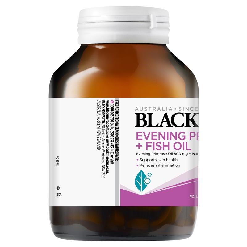 Blackmores Evening Primrose Oil + Fish Oil 1000mg 100 viên | Sản phẩm Úc