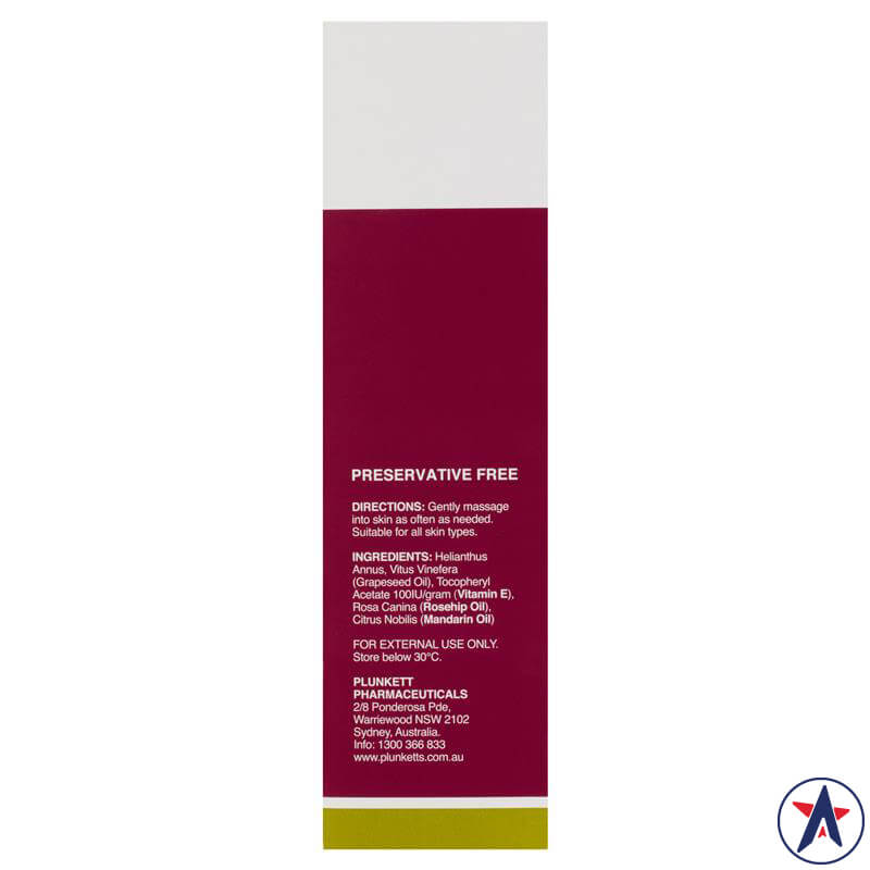 Tinh dầu Vitamin E Plunkett's Vita E Natural Vitamin E Quick Dry Oil 125ml