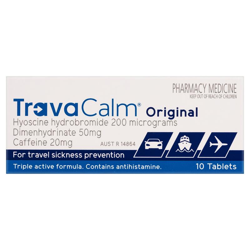 Viên chống say tàu xe Travacalm Travel Sickness Original
