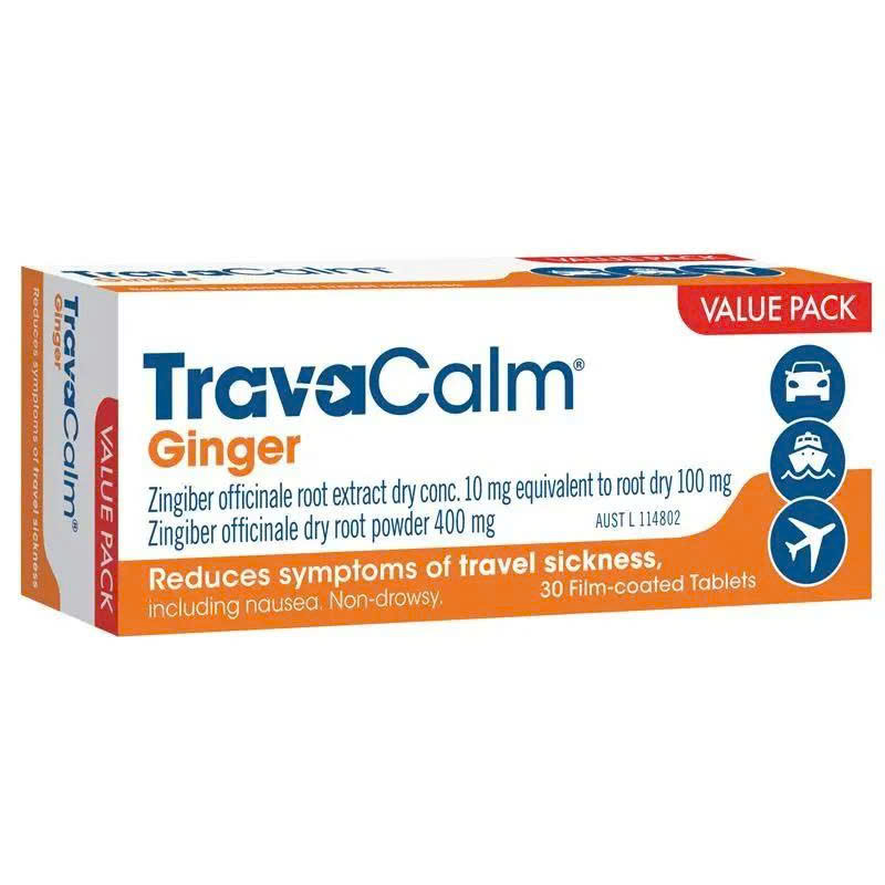 Viên uống chống say tàu xe Travacalm Ginger