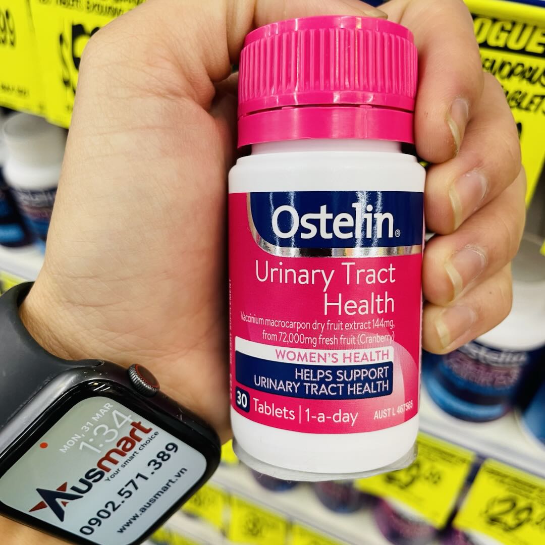 Viên uống hỗ trợ đường tiết niệu Ostelin Urinary Tract