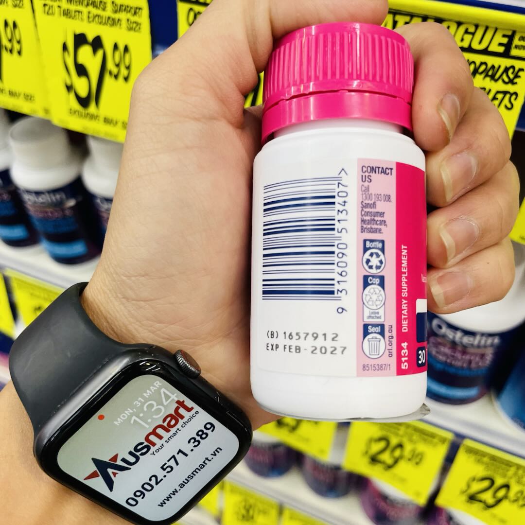 Viên uống hỗ trợ đường tiết niệu Ostelin Urinary Tract