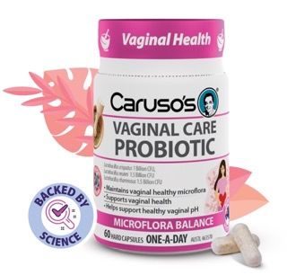 Viên lợi khuẩn chăm sóc vùng kín Caruso’s Probiotic Vaginal Care