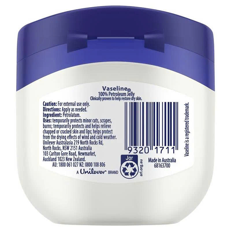 Sáp dưỡng ẩm Vaseline Pure Petroleum Jelly Original
