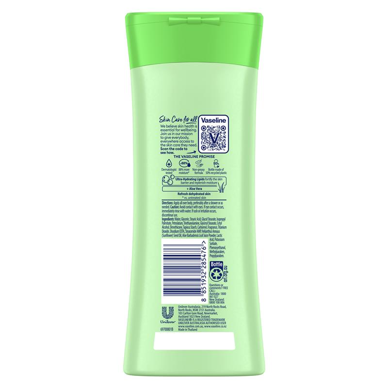 Dưỡng thể Vaseline Intensive Care Body Lotion Aloe Soothe