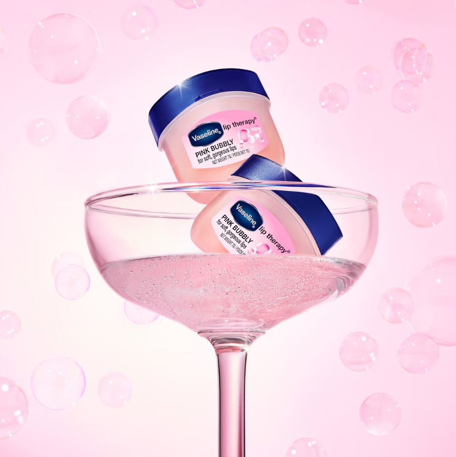 Son dưỡng môi Vaseline Lip Therapy Pink Bubbly Lip Balm 7g