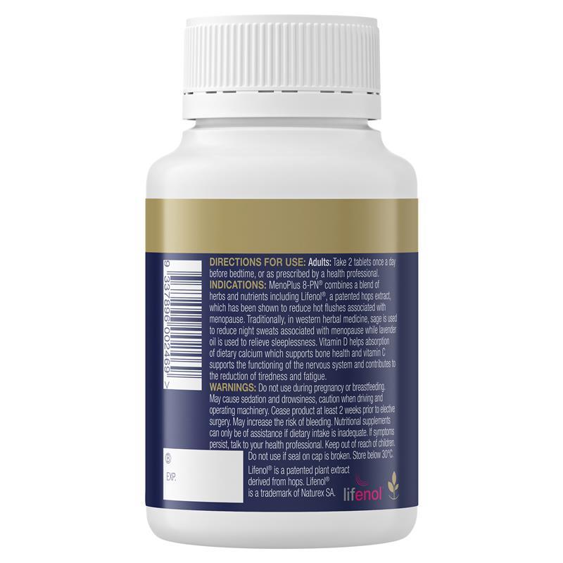 Viên giảm cơn bốc hỏa thời kỳ mãn kinh BioCeuticals MenoPlus 8-PN 60 viên