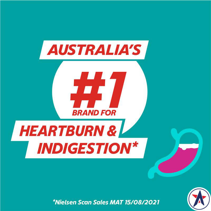 Viên giảm trào ngược dạ dày Gaviscon Extra Strength Peppermint Flavour 24 viên