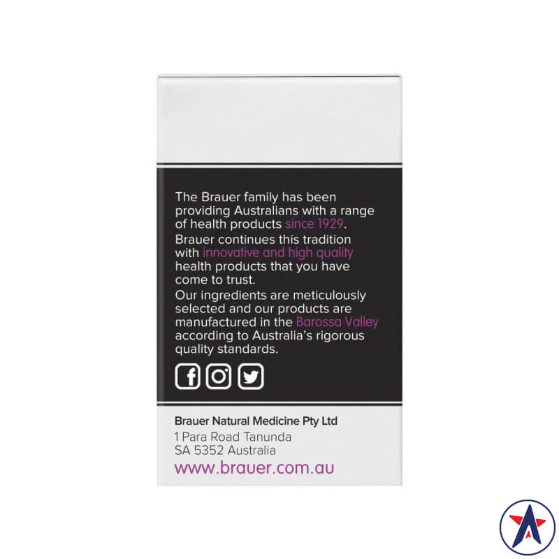 Viên hỗ trợ giấc ngủ Brauer Sleep 60 viên