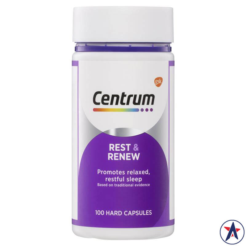 Viên hỗ trợ giấc ngủ Centrum Rest & Renew 100 viên | Chất lượng đảm bảo từ Úc