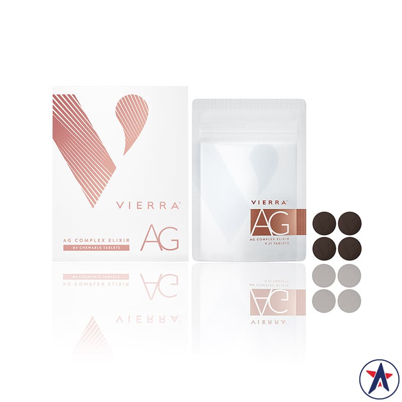 Viên ngậm chống oxy hoá da Vierra AG Complex Elixir 84 viên