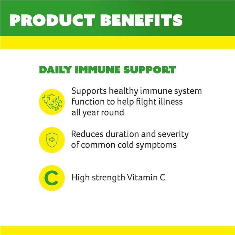 Viên nhai bổ sung Vitamin C vị chanh Cenovis Chewable 1000mg Lemon Lime