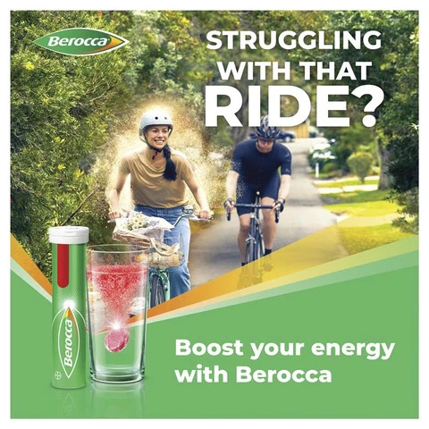 Viên sủi Berocca Úc Performance Original Berry Energy 60 viên | Thương hiệu Úc chính hãng